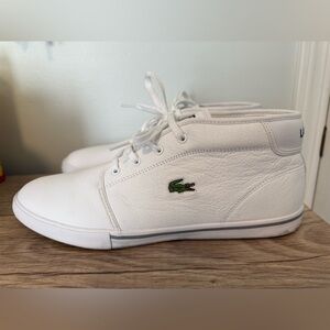 Lacoste Ampthill Men’s White Shoes Size 13